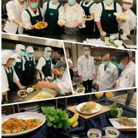 灃食教育基金會葉俊甫:「【營養5餐計畫】與臺中慈濟醫院交流，展現更多蔬食料理可能性，吃出廚師對料理的用心。」
