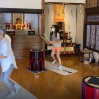 日本傳統大鼓健身　對抗疫情新型運動