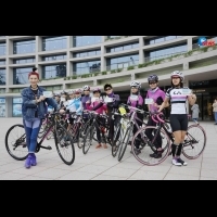 歌手魏如昀率Liv美女車隊  力挺《腳踏車大作戰》