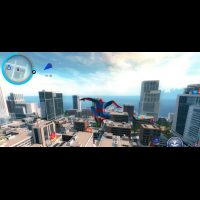 《蜘蛛人驚奇再起2》城市裡飛翔抓壞人