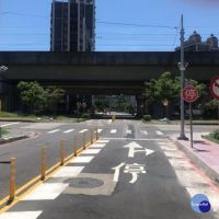 強化無號誌路口線道標誌　竹縣積極改善易肇事路口