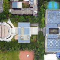 中央大學設置太陽光電　打造友善綠色校園