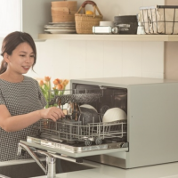 韓式擠花名師Ariel推薦 洗淨殺菌烘乾一次到位 Celinda 賽寧桌上型洗碗機
