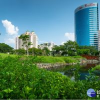 台南運河星鑽區大涼生態水岸公園　榮獲國家卓越建設金質獎