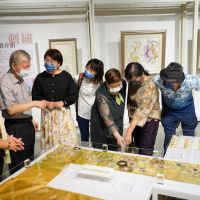 臺中纖維工藝博物館迎三週年 邀請雙國寶同台展出