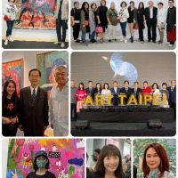 2021臺北國際藝術博覽會（ART TAIPEI ）盛大開幕 張逸羣：「謝謝文化部的『積極性藝文紓困』方案，給予藝術產業很大的幫助。」