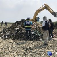 台南環檢警合作　破獲非法棄置廢棄物