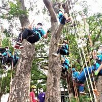 雲警與少輔會辦攀樹自然體驗營　鼓勵青少年走出戶外探索「心」世界