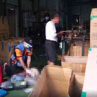 台南1女工絲巾捲入機械勒頸　送醫搶救未脫險
