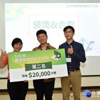 農委會110年農業開放資料競賽　興大土木系楊明德教授團隊獲第二名