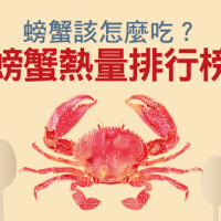 螃蟹該怎麼吃？螃蟹熱量排行榜