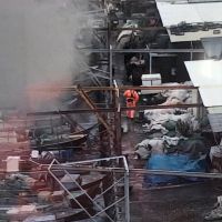 蚵子寮港區舢舨火燒  海巡港監系統即時發現救援