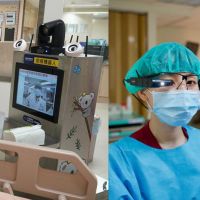 亞東醫院攜手科技大廠　打造防疫機器人、智慧眼鏡展現創新力