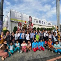 臺南市市議員曾信凱舉辦「小鬥士們」的表揚及「聖誕許願亭點燈」活動
