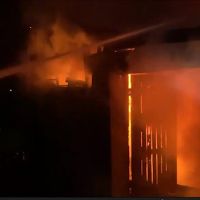 羅東林管處舊宿舍火警 火勢猛烈兩房屋受損