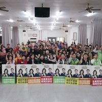 民進黨婦女部公投説明會前進台南，號召新住民支持四個不同意