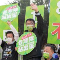 「公投四個不同意」宣講台南打頭陣　黃偉哲帶領黨公職在街頭向民眾報告