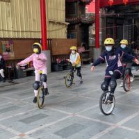 排路學童報嘉音  大林民眾歡樂頌