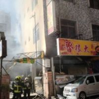 台中北區滷味店氣爆 「碰」巨響後火勢蔓延!1女員工受傷