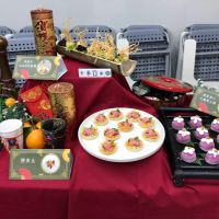 開元食品支持弘光科大餐旅管理系期末發表會 宴會小點爭奇奪艷！