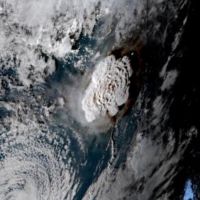 海底火山噴發！東加島嶼消失滅頂　紐澳急派飛機瞭解