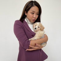 賴慧如為了「她」領養3個月幼犬 每天黏踢踢一起上下班