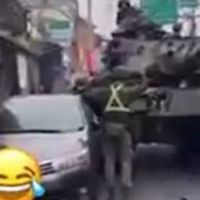 陸軍蘭陽指揮部坦克車戰備操演意外撞上小客車　車主傻眼PO網引熱議
