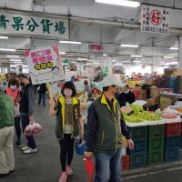 農業局加強巡查果菜批發市場
