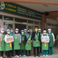 正德竹北愛心廚房素食分享公益活動 發放愛心餐