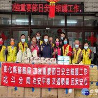 北斗警局長與天峰慈善春節慰問 讓愛心傳遞轄區需要的角落