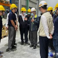 守護職場安全不鬆懈 南市勞工局長率隊親自檢查