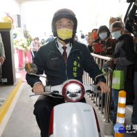 台南首座公有機車停車場　友愛立體機車停車場啟用