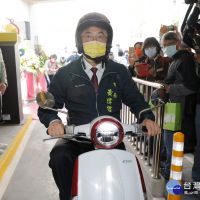 台南首座公有機車停車場 友愛立體機車停車場啟用
