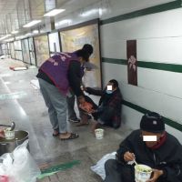啟動低溫關懷　為遊民供應防寒物資