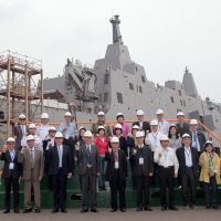 監察院外交暨國防委員會今視導台船潛艦國造與玉山艦專案進度