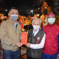 邀嘉邑城隍攜手金門迎城隍　金門縣長遵循古禮端肅佛帖