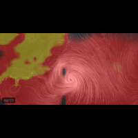 【科技新報】不一樣的颱風圖 互動天氣圖表將惡劣天氣美化呈現