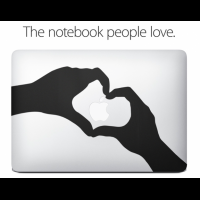 【科技新報】蘋果以造型貼紙推出 MacBook Air 新廣告