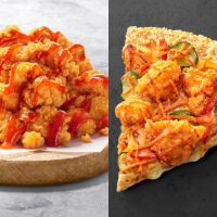 必勝客 Pizza Hut EXPRESS 獨家推出黃金帕瑪森餅皮！「明太子脆雞披薩」、「鐵板雙牛披薩」、「韓風無骨脆雞」全新登場