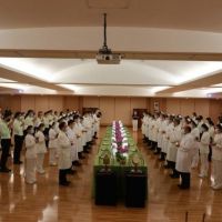 臺中慈濟醫院連線浴佛 三形式祈福疫情早消