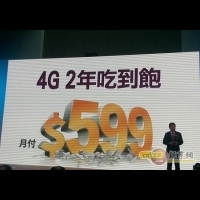 超殺資費 台灣之星開台限定專案 月付599元4G吃到飽