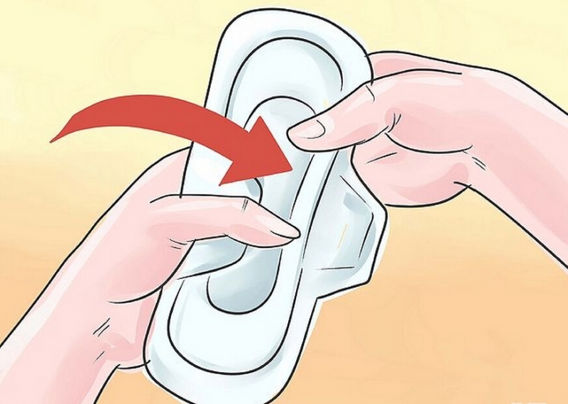Как клеить прокладки на трусы