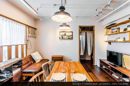 巧用二手木料，重現日式復古混搭風~把咖啡廳的悠閒氛圍帶進家｜圖文提供：《漂亮家居》