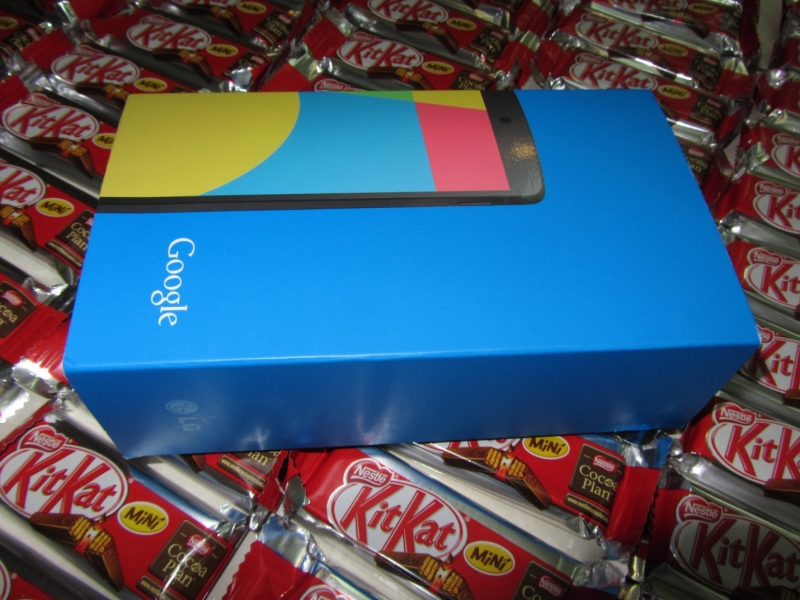 初次嘗試Kitkat的Nexus 5 開箱