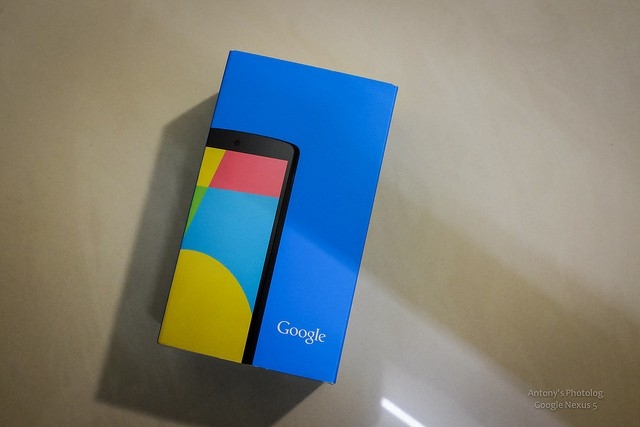 [開箱] Google Nexus 5 吃一口KitKat