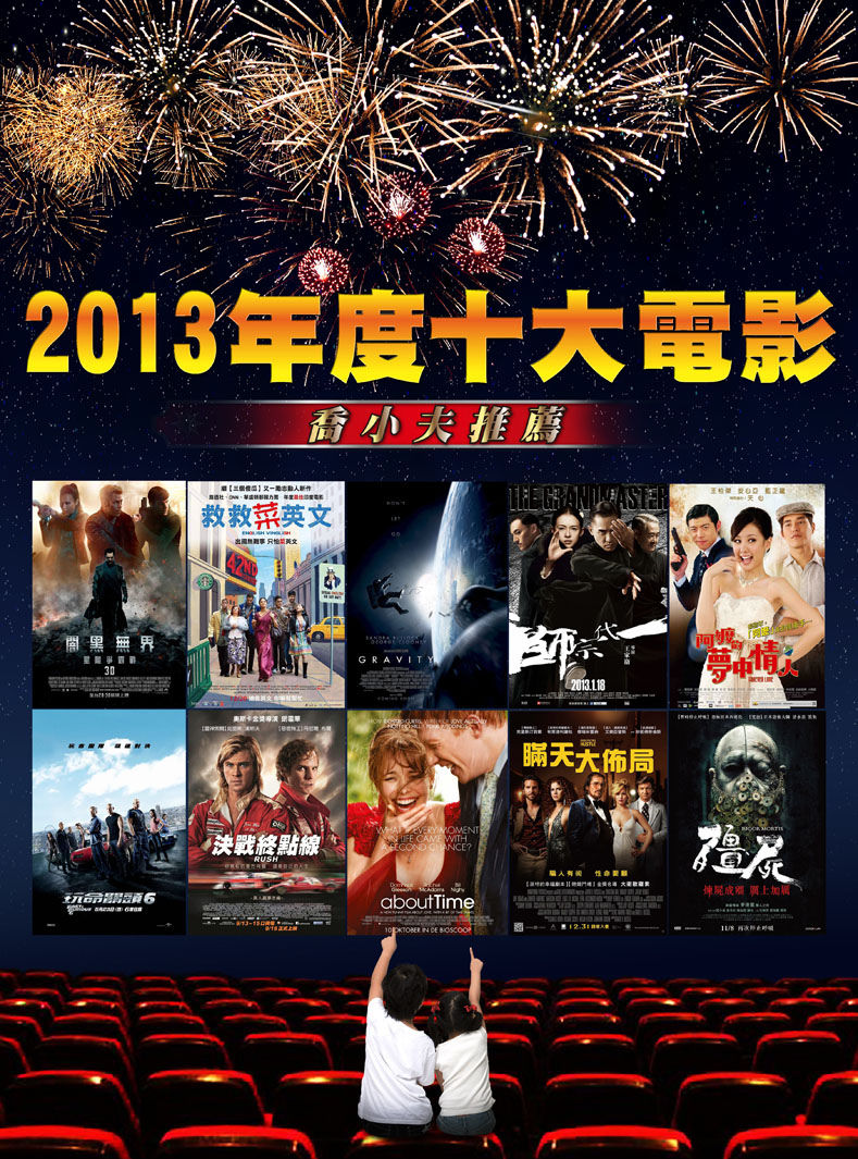 喬小夫私家絕不負責之2014還是會覺得好看--2013年度十大電影