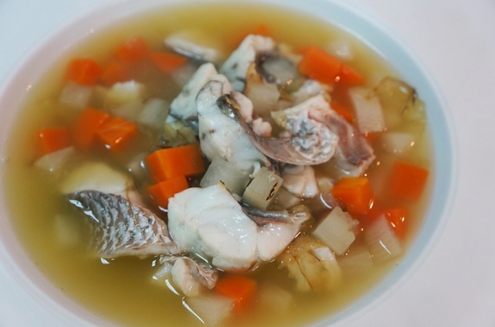 促進消化　昆布蘿蔔鮮魚湯