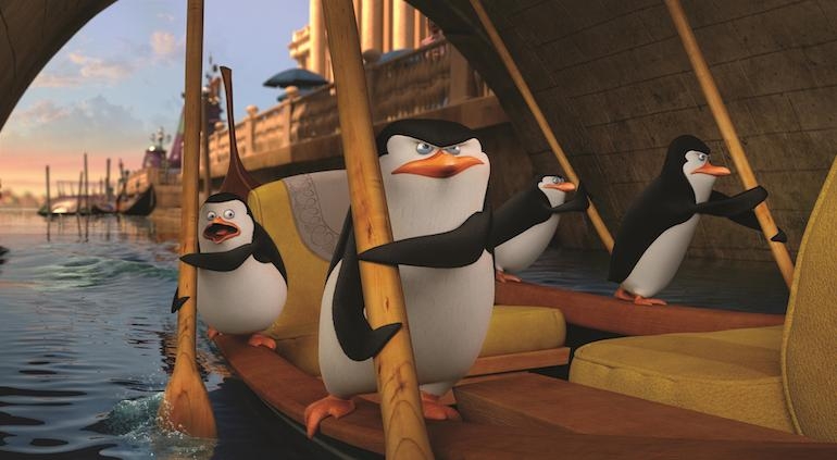人氣角色企鵝幫領銜推出動畫新片【馬達加斯加爆走企鵝】首支前導預告爆笑登場