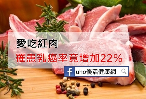 愛吃紅肉　罹患乳癌率竟增加22％