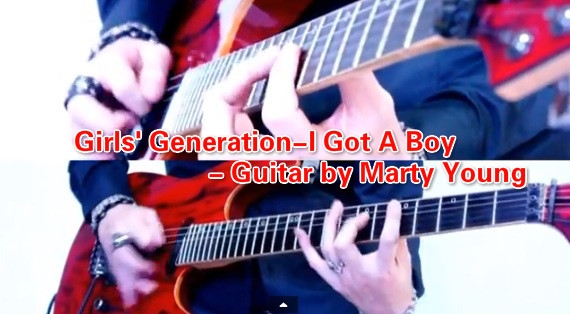 Girls' Generation소녀시대-I Got A Boy_Guitar by Marty Young 